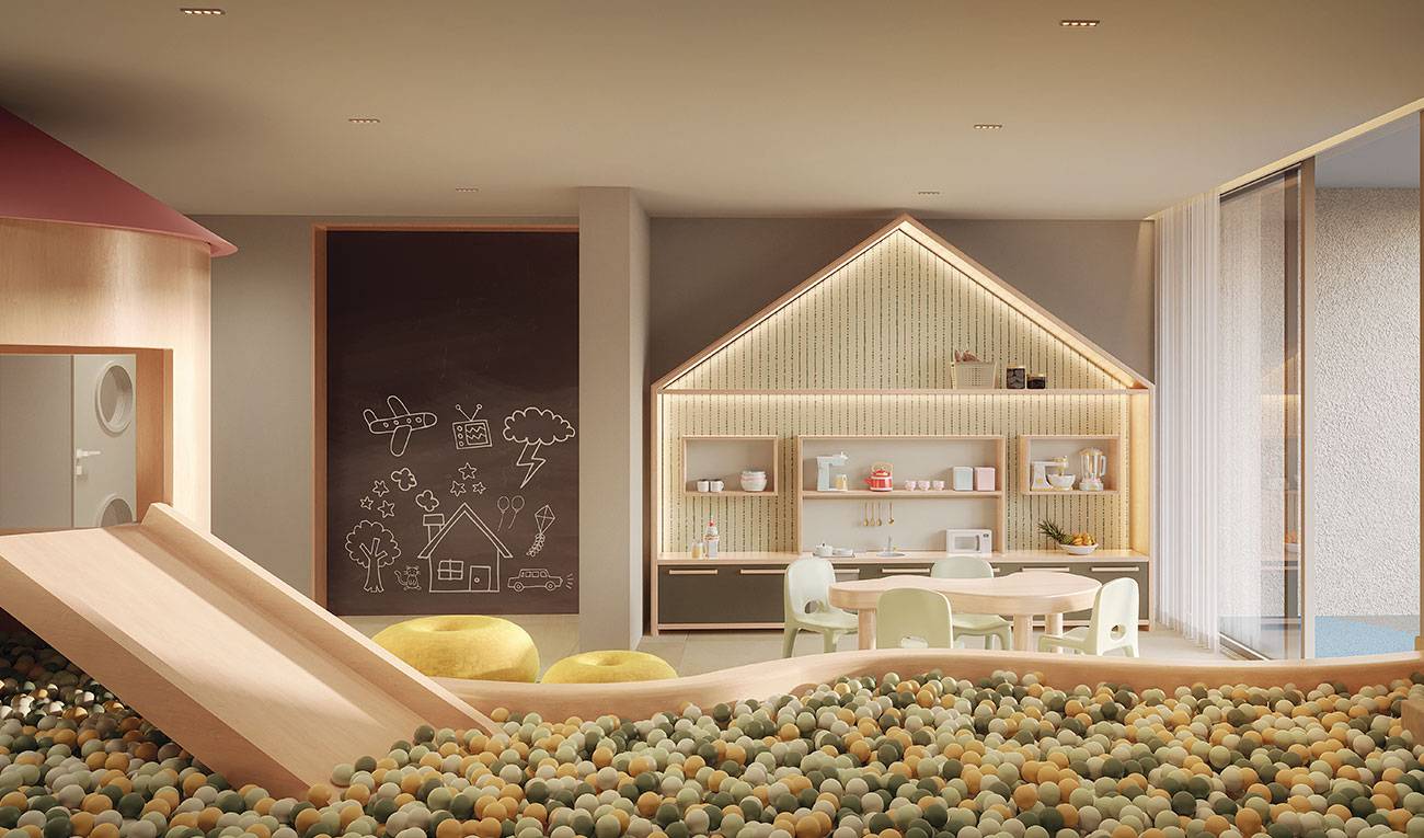 Perspectiva Ilustrada do Fun Space