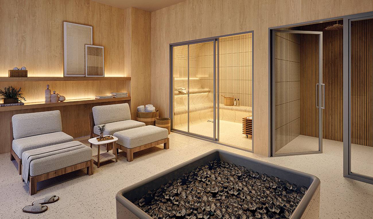 Perspectiva Ilustrada do Spa